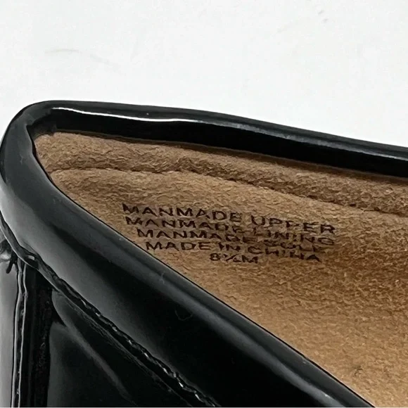 LOFT Shiny Black Loafers - Picture 9 of 9